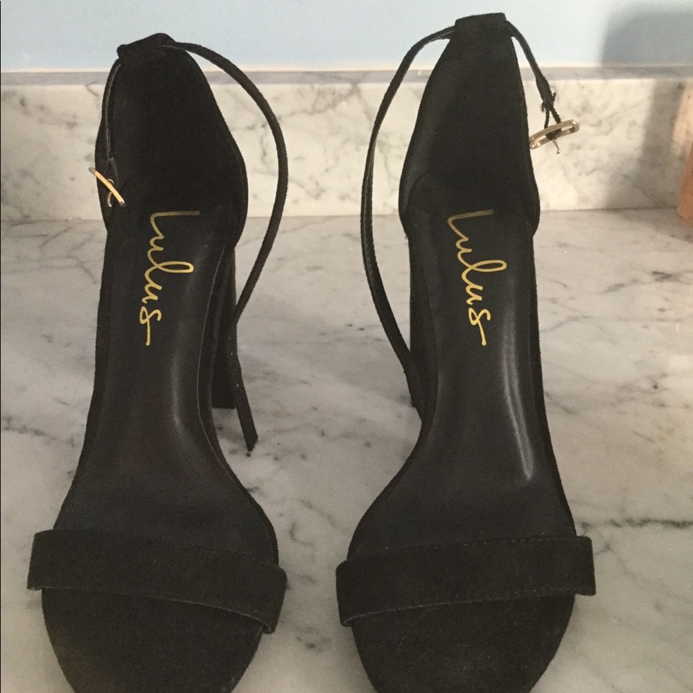 Black heels!